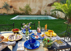 19C Provencal Stone House with Private Pool near Uzes